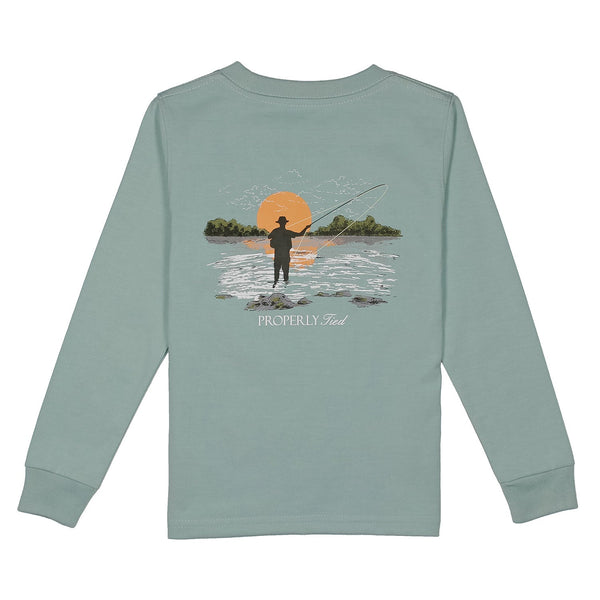 Fly Fishing LS- Marine Mist