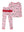 Holly Candy Canes LS Pajama Set