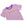 Football Trio Shirt- Purple Stripe