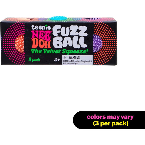 Teenie Fuzz Ball Velvet Squeeze- NeeDoh