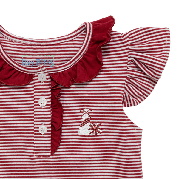 Game Day Dress- Crimson