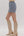 Quilted Shorts- Denim