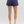 High-Waisted Shorts- Navy