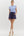 High-Waisted Shorts- Navy