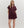 Solid Short Set- Burgundy