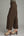 Solid Wide Leg Pants- Brown