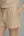 Gingham Scalloped Short Set- Camel