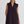 V-Neck Sleeveless Dress- Black