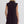 V-Neck Sleeveless Dress- Black