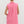 Collared V-Neck Sleeveless Dress- Candy Pink