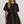 Bubble Sleeve Dress- Black