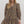 Floral Dress- Brown