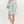 Floral Print Pullover Dress- Blue