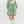 Bishop Sleeve Pullover Dress- Pistachio