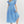 V-Neck Tiered Midi Dress- Chambray