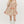 Floral Honeycomb Print Dress- Orange