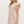 Ruffle V-Neck Dress- Pink