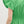 Solid Flutter Sleeve Pullover Dress- Green