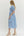 Solid Embroidered Puff Sleeve Dress- Lt. Blue