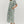 Floral Ruffle Hem Dress- Forest