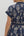 Botanical Pattern Dress- Navy