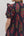 Floral Puff Sleeve Dress- Black