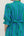 Striped 3/4 Puff Sleeve Dress- Green/Blue