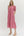 Floral Printed Ruffle Dress- Pink
