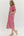 Floral Printed Ruffle Dress- Pink