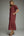 Eyelet Short Puff Sleeve Dress- Burgundy