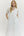 Eyelet Short Puff Sleeve Dress- White