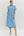 Solid Short Sleeve Collar Dress- Lt. Blue