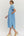 Solid Short Sleeve Collar Dress- Lt. Blue