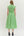 Striped V-Neck Dress- Green