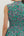 Floral Sleeveless Dress- Green