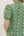 Botanical Print Puff Sleeve Dress- Green