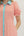 Stripe Puff Sleeve Dress- Orange