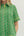 Botanical Stripe Print Dress- Green