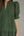 Solid Puff Sleeve Dress- H. Green