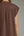 Solid Sleeveless V-Neck Dress- Brown