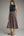 Solid Mock Neck Sleeveless Dress- Navy