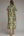 Floral Print Dress- Olive