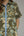 Floral Print Dress- Olive
