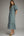 Stripe Puff Sleeve Dress- H. Green & Blue