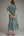 Stripe Puff Sleeve Dress- H. Green & Blue