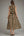 Printed Sleeveless Dress- Olive
