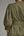 Solid ¾ Balloon Sleeve Dress- Army