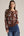 Horseshoe Pattern Sweater Cardigan- Brown