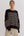 Stripe Round Neck Sweater- Black
