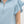 Textured Solid Ruffle Pants Set- Light Blue